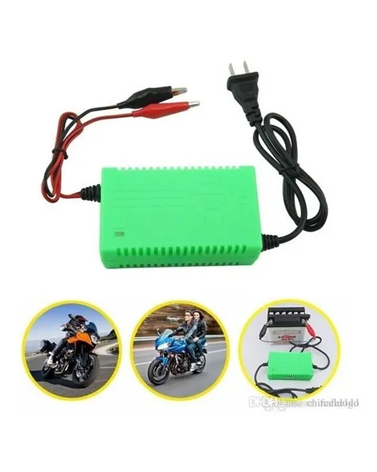 Cargador Baterias 12v Rapido 220v Motos 