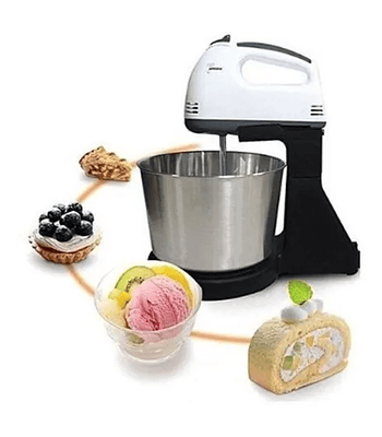 Batidora Pedestal Haeger 200w 7 Velocidades Con Bowl