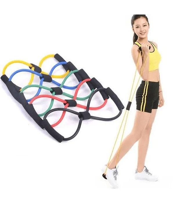 Cuerda Elástica Resistencia Yoga Pilates Fit 