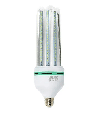 X5 Bombilla Ampolleta Led 36w E27 Ahorro Energía Luz Fria