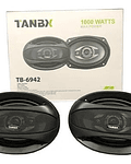 Kit 2 Parlantes Tanbx Tb-6942 1000w 16cms 3 Vias