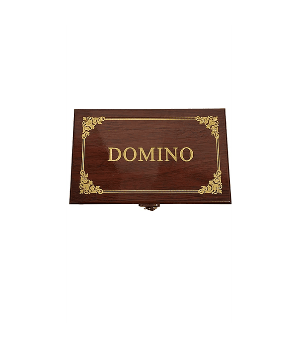 Domino Con Estuche De Madera