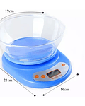 Balanza Pesa Digital Cocina 5 Kg Con Bowl