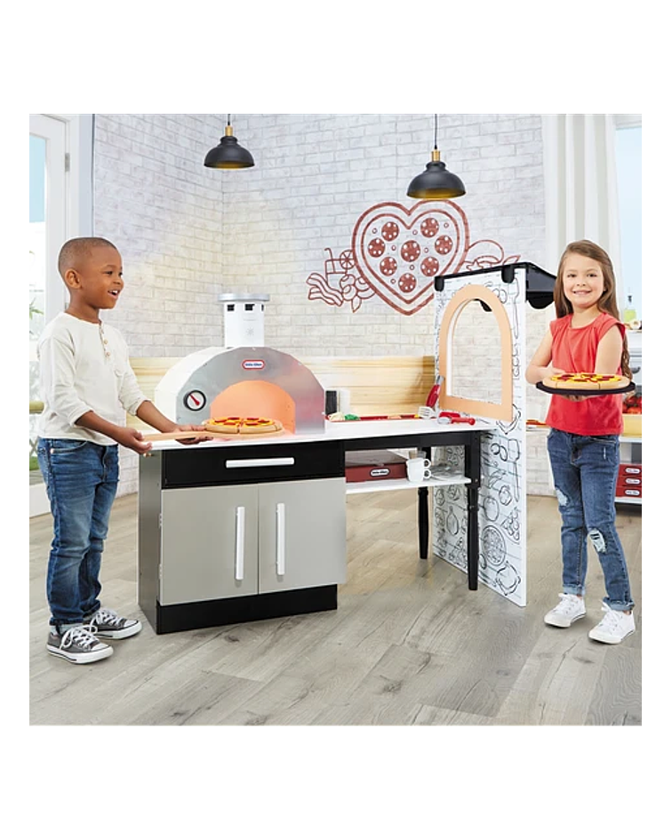 Pizzería con luces y sonidos Little Tikes