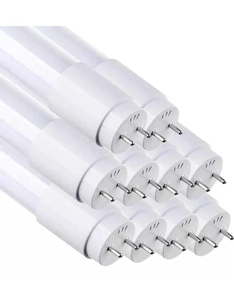 Tubo Led T8 14w 120cms Vidrio Pack 10 Unid