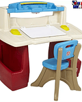 Escritorio Para Niños Didáctico Con Lámpara Master Desk