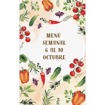 MENÚ SEMANAL (GRATIS)