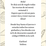 MENÚ SEMANAL (GRATIS)