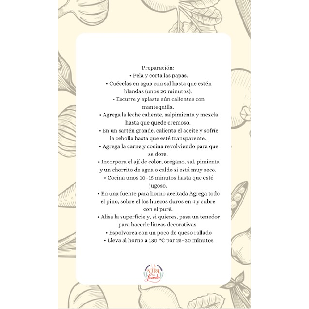 MENÚ SEMANAL (GRATIS)