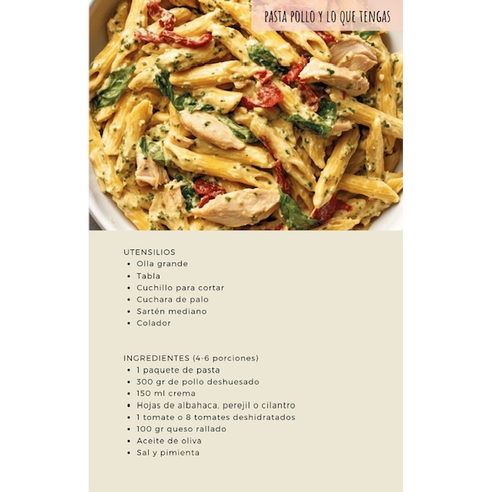 MENÚ SEMANAL (GRATIS)