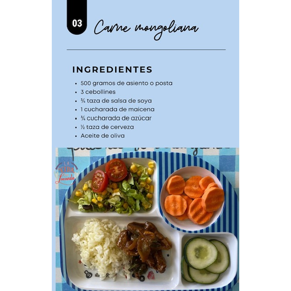 MENÚ SEMANAL (GRATIS)