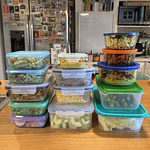 ENTRE TUPPERS Y ENSALADAS  (El secreto de dejarlo listo)