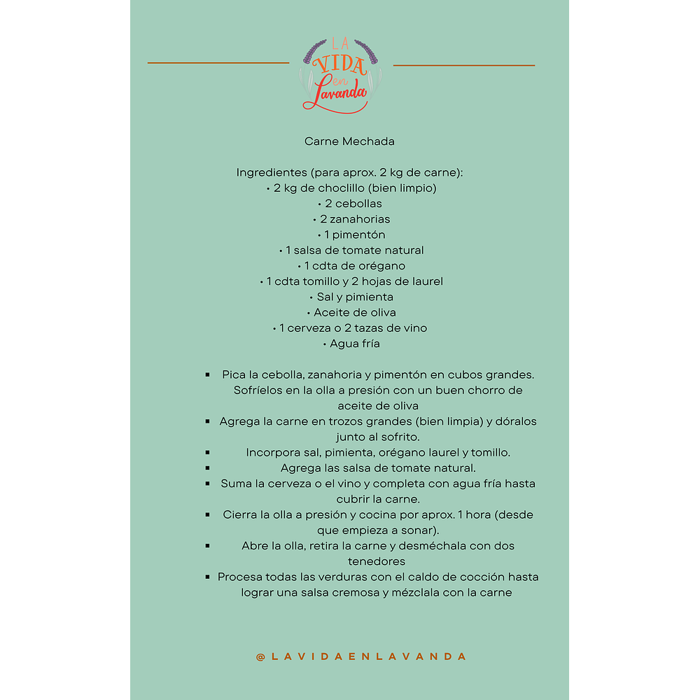 MI CUADERNO DE COCINA