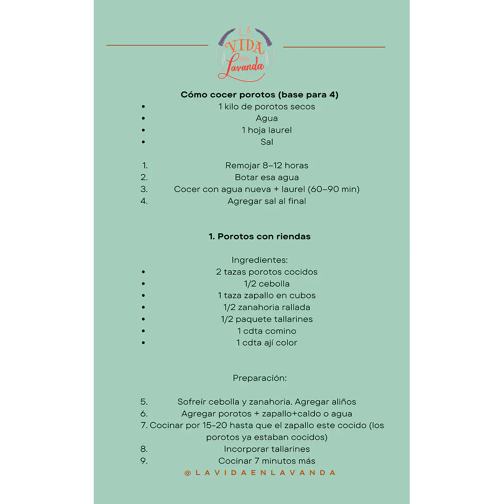 MI CUADERNO DE COCINA