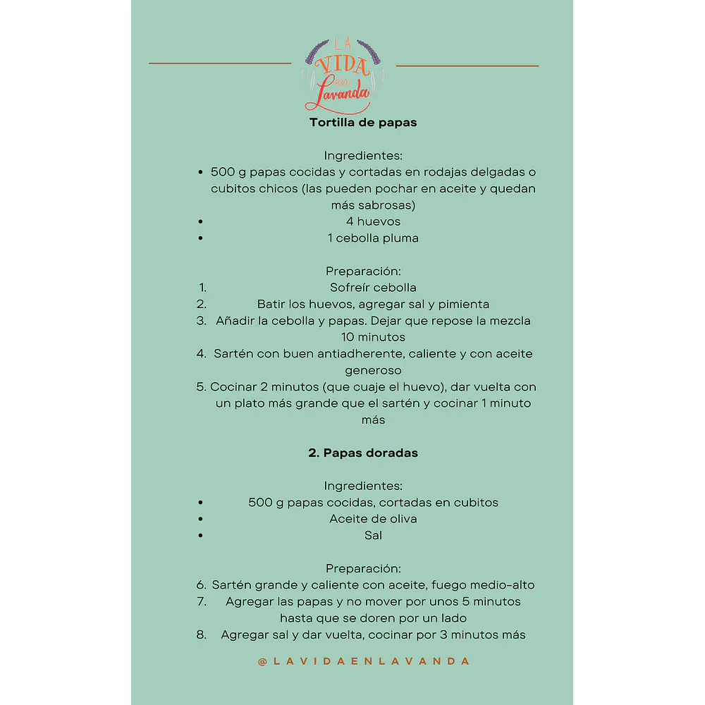 MI CUADERNO DE COCINA