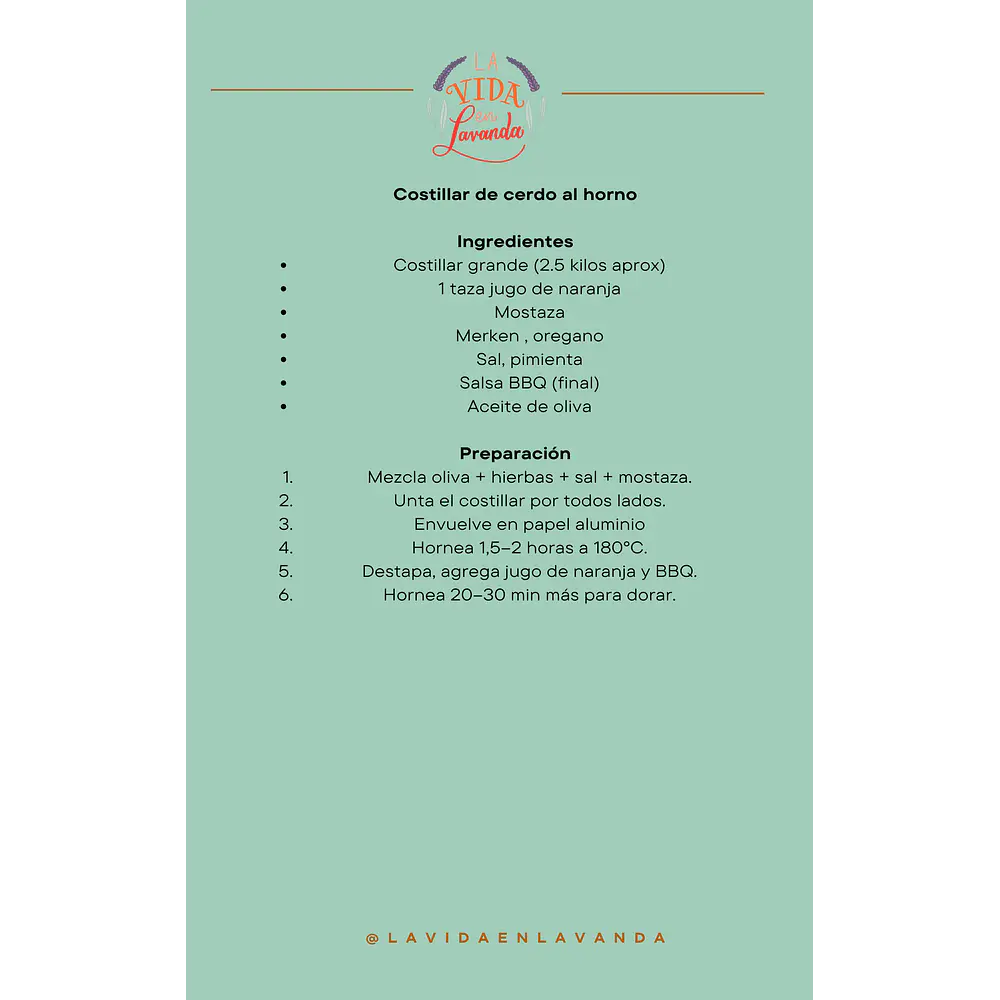 MI CUADERNO DE COCINA