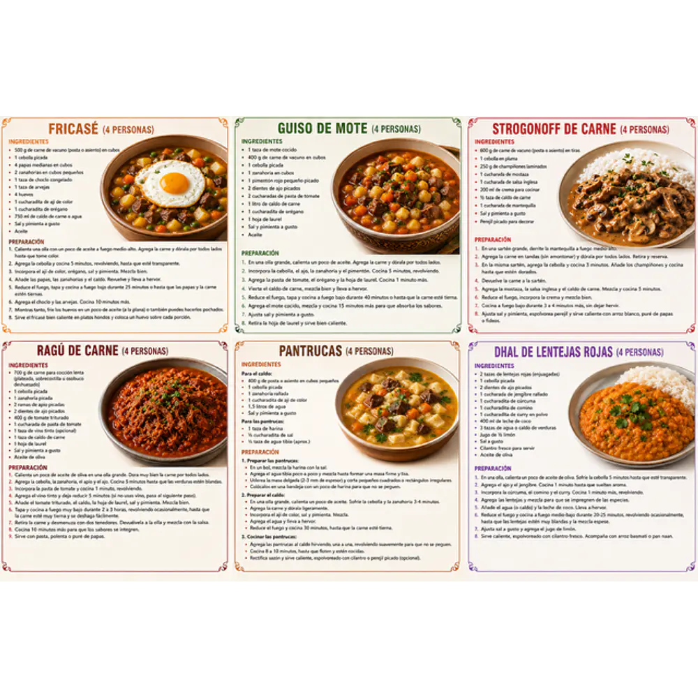 MI CUADERNO DE COCINA (II PARTE)