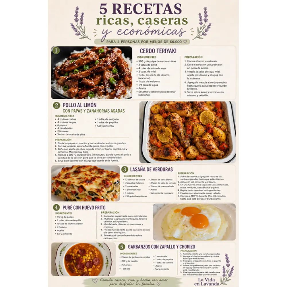 MI CUADERNO DE COCINA (II PARTE)