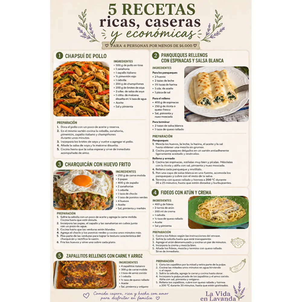MI CUADERNO DE COCINA (II PARTE)