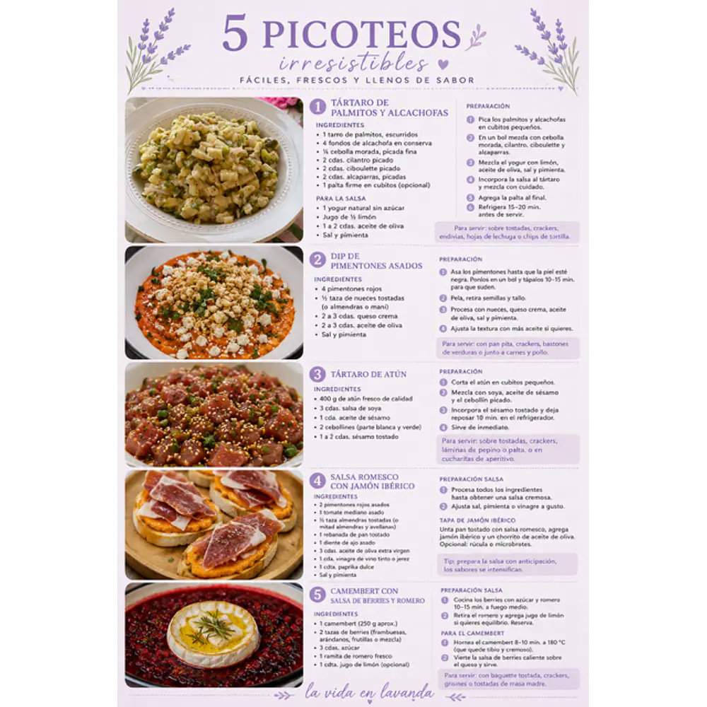 MI CUADERNO DE COCINA- RECETAS DE REGALO (II PARTE) 