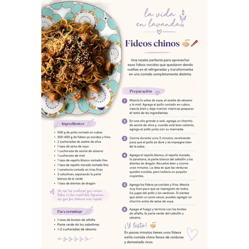 MI CUADERNO DE COCINA (III PARTE)