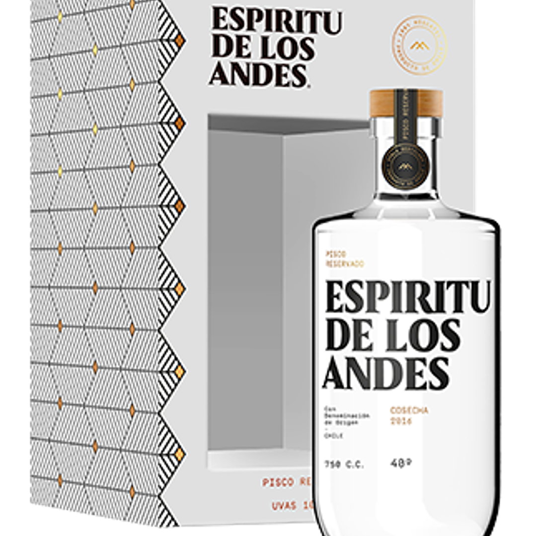 Pisco Espiritu de los Andes 1