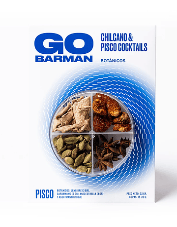 Mix de Botánicos Chilcano & Pisco Cocktails – Go Barman