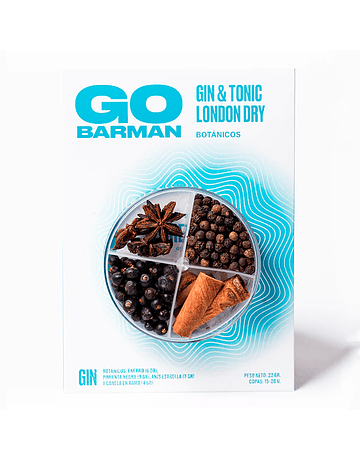 Mix de Botánicos Gin Tonic London Dry – Go Barman