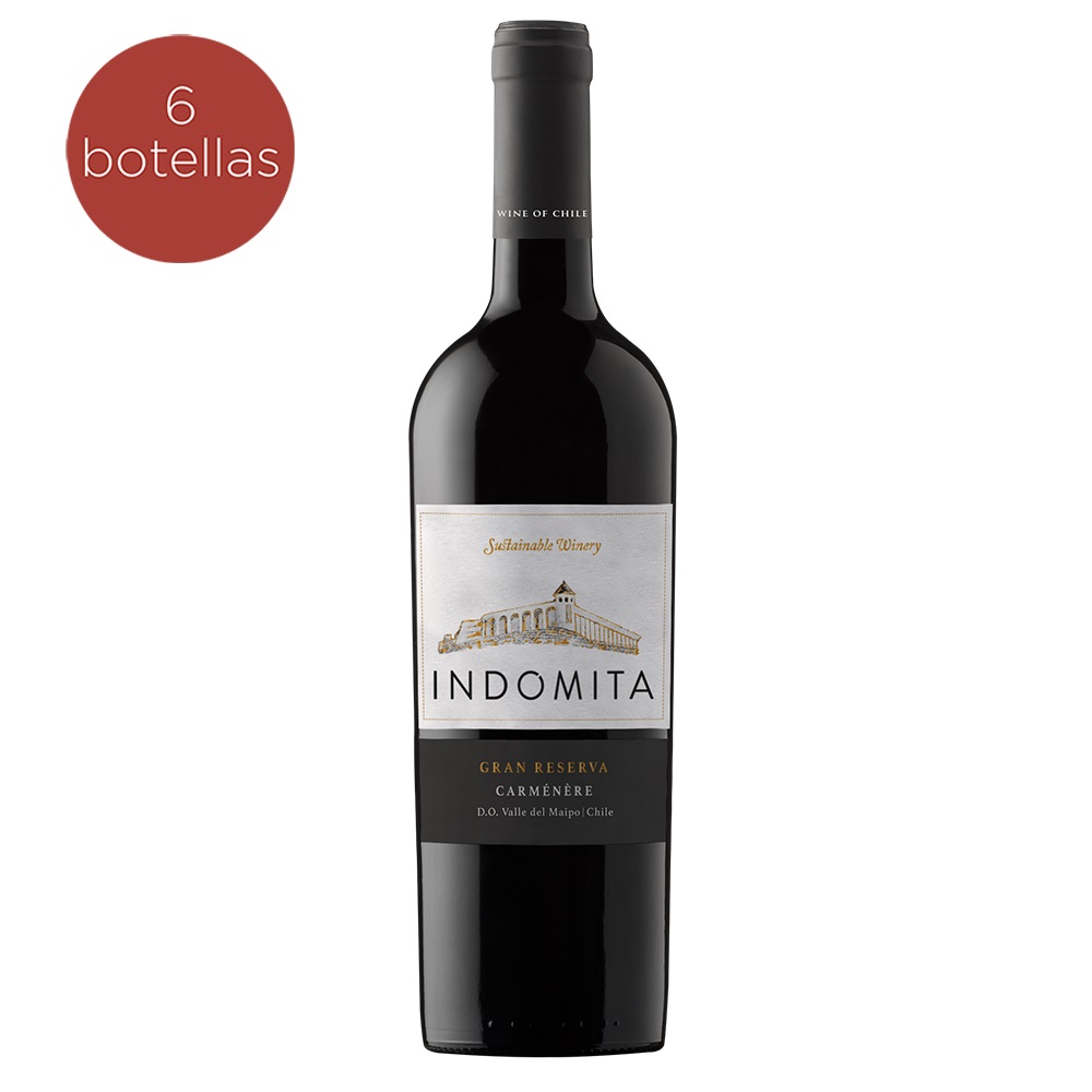 Indomita Gran Reserva Carmenere x6