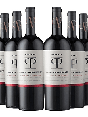 Casas Patronales Reserva Cabernet Sauvignon x 6