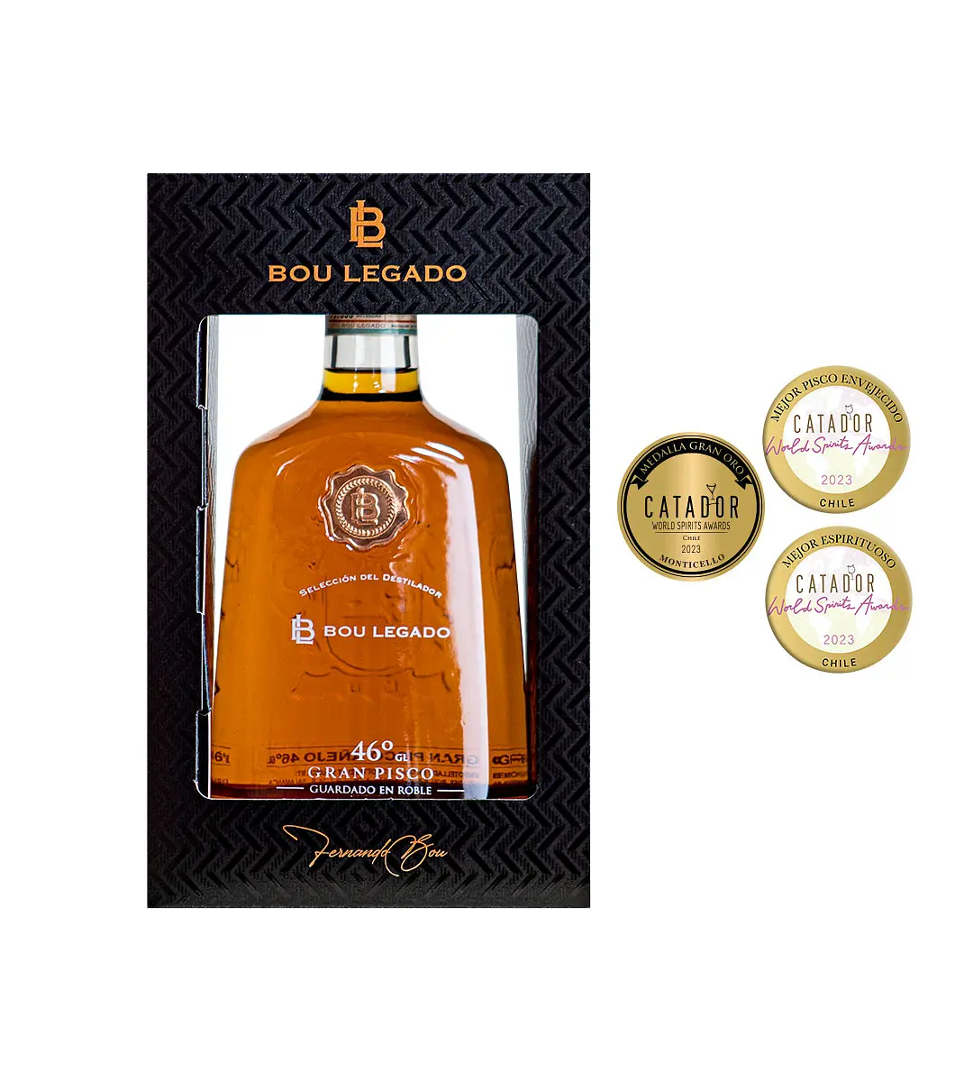 Gran Pisco Bou Legado 46