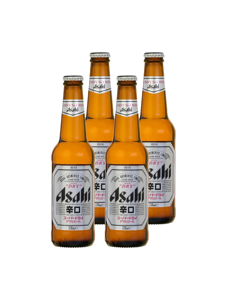 Cerveza Japonesa Asahi x 4 unidades 1