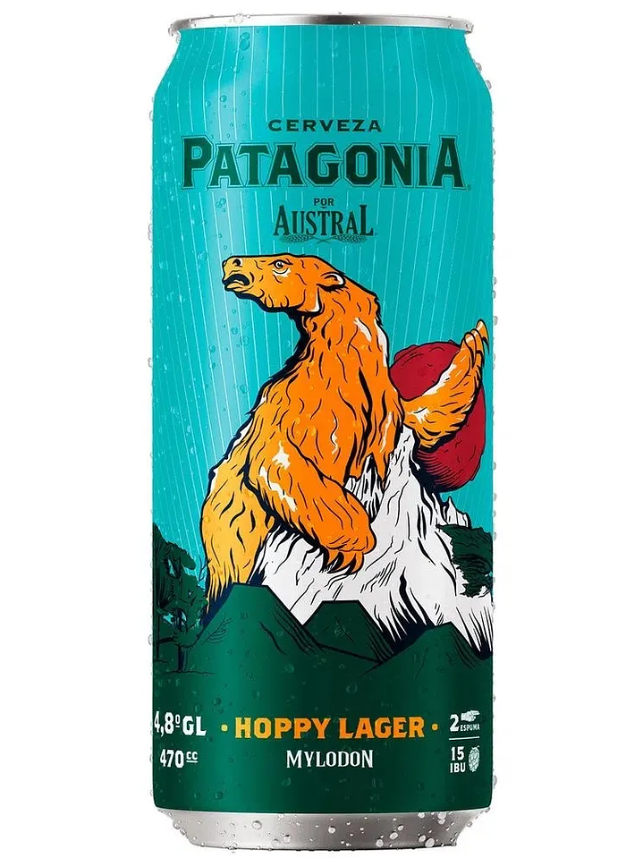 Cerveza Patagonia 470 Hoppy Lager 1