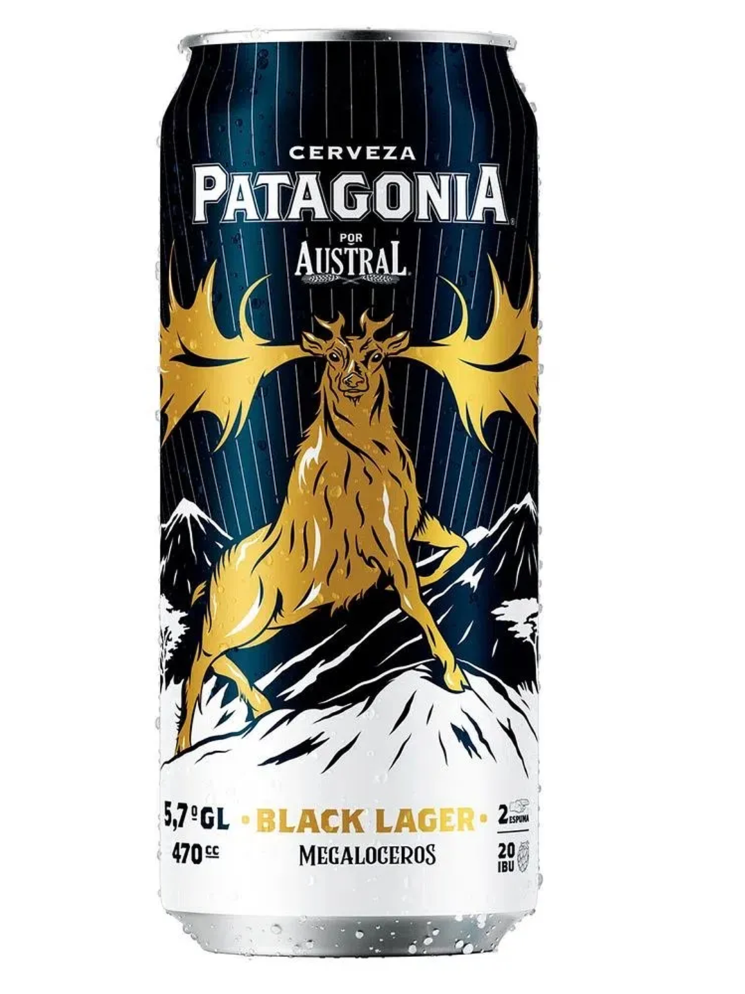 Cerveza Patagonia 470 Black Lager 1