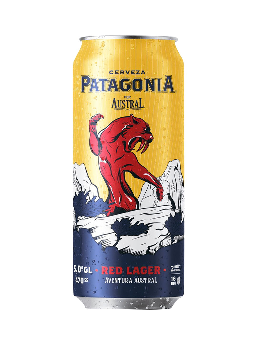 Cerveza Patagonia 470 red lager 1