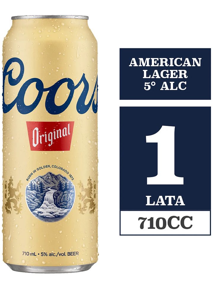 Cerverza Coors 710ml 1