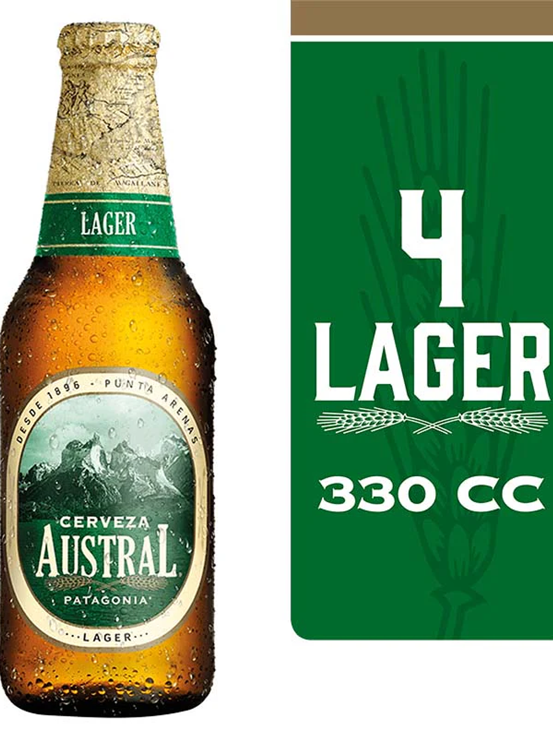 Cerveza Austral Lager 330 x4 1