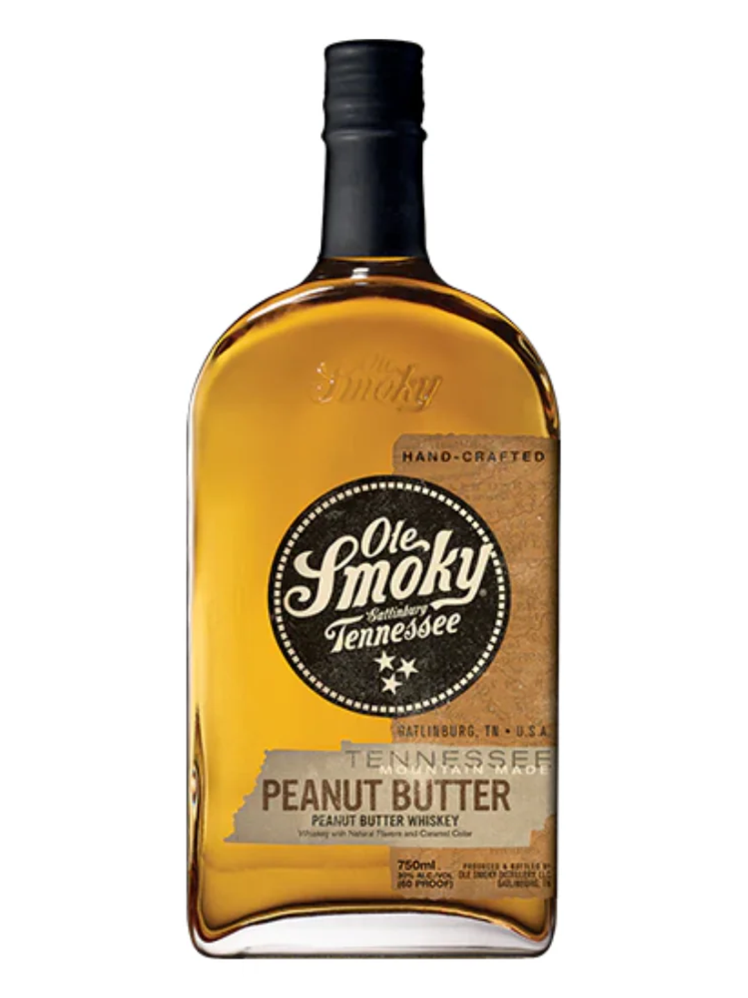 Whiskey Ole Smoky Peanut Butter 750cc 1