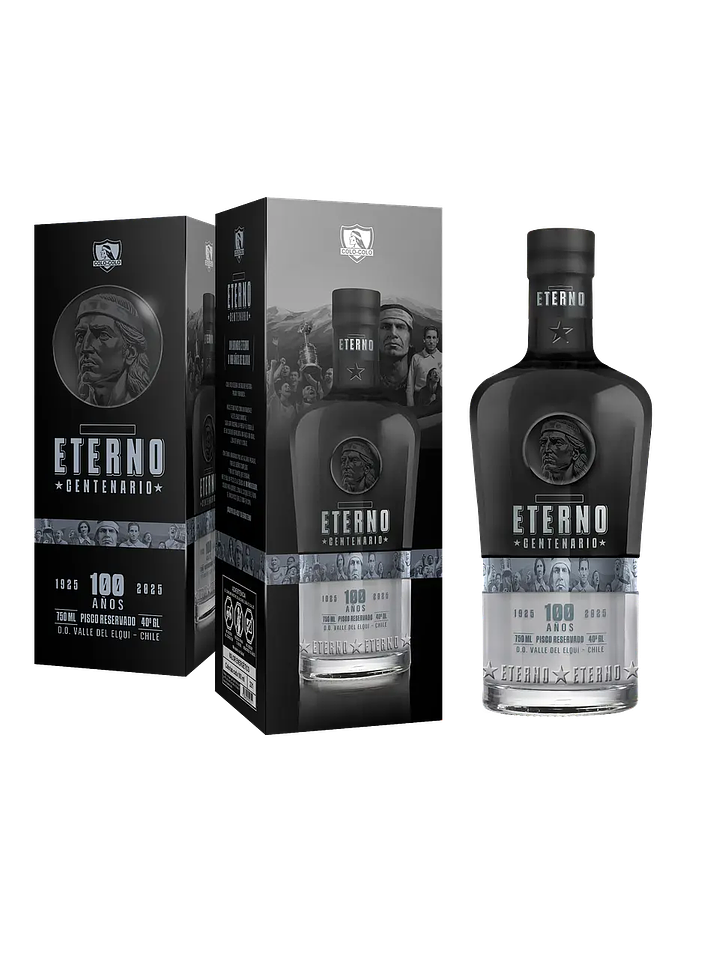 PISCO ETERNO EDICION CENTENARIO TRANSPARENTE 2