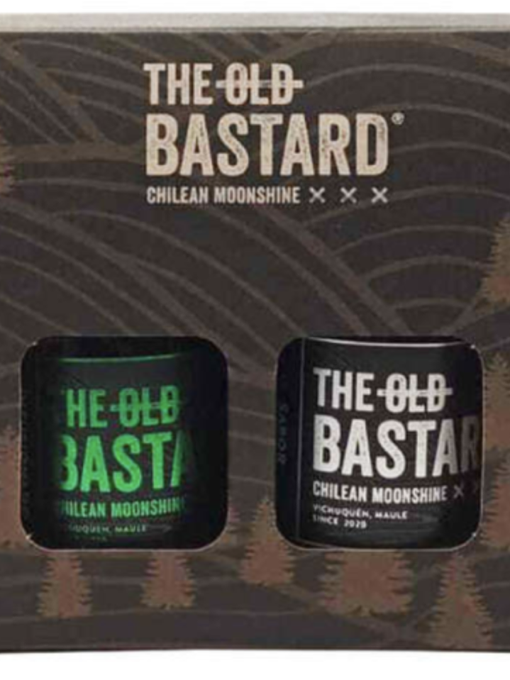 The Old Bastard Moonshine pack 4 variedades 200ml c/u 1