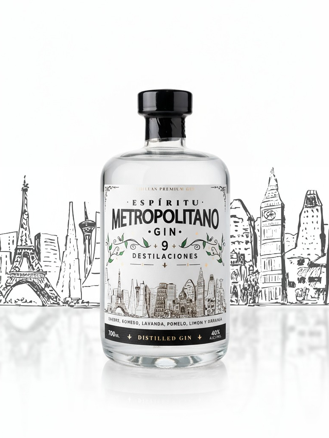 Gin Chileno Espiritu Metropolitano 1