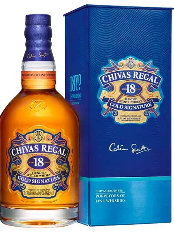 CHIVAS REGAL 18Y 750ML 1