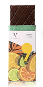 Tableta Chocolate Naranja 100 g 70% Cacao Le Vice - Miniatura 2