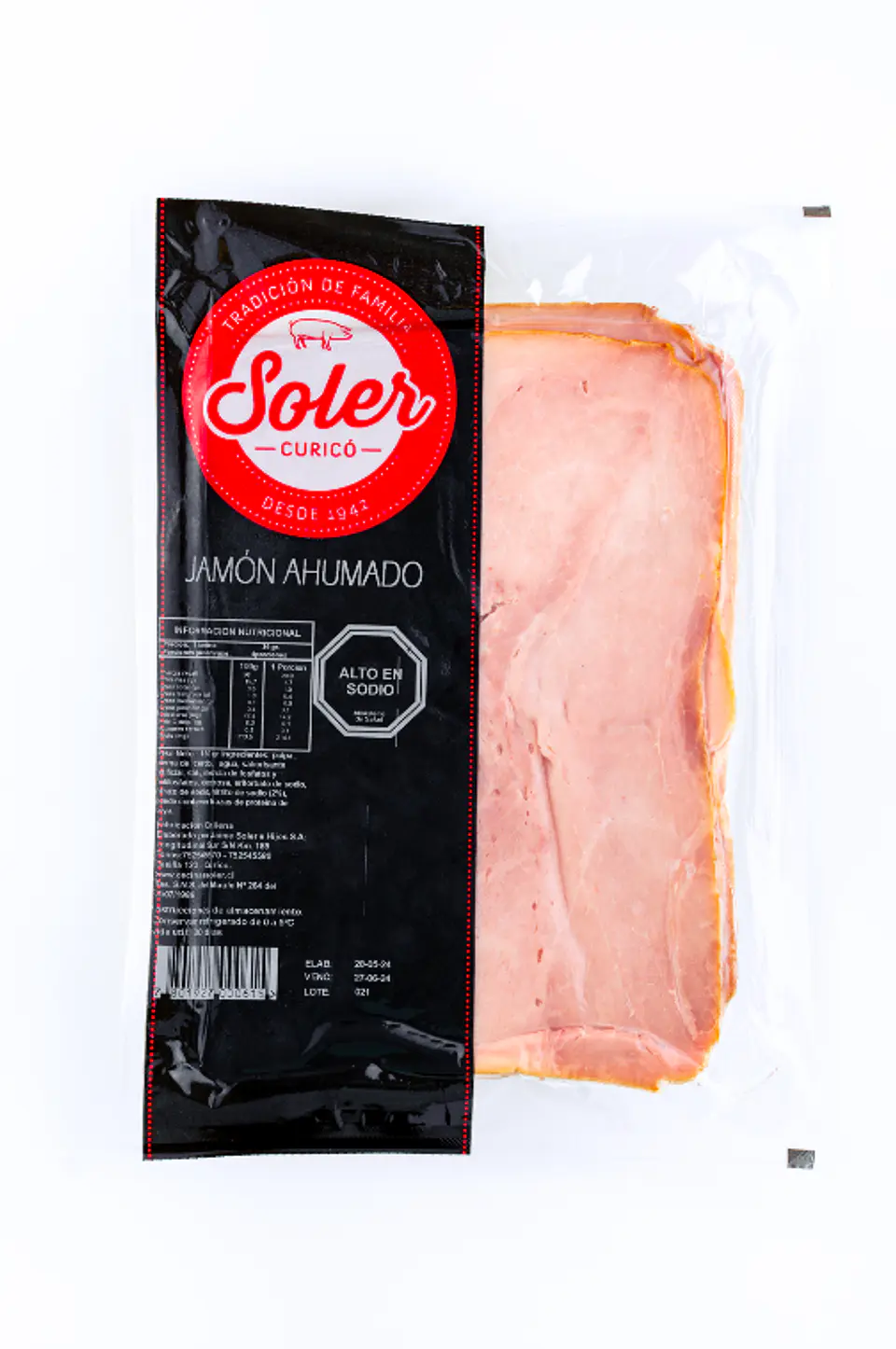 Jamón Ahumado 150 g Soler 2