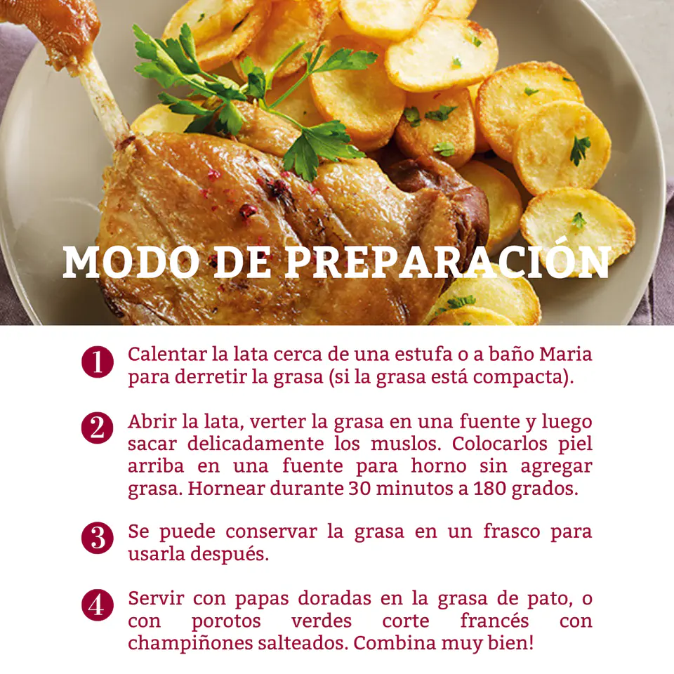Confit de Canard 2 Muslos Delpeyrat 2