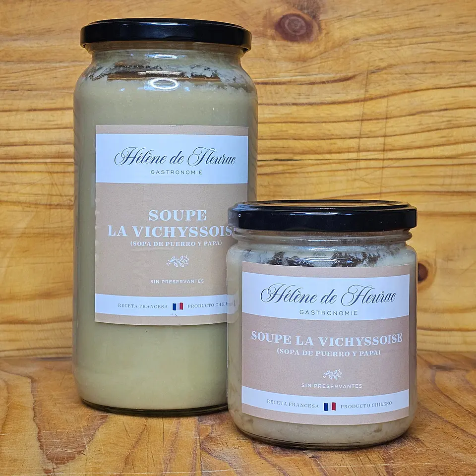 Soupe la Vichyssoise (sopa de Puerro y Papas) Helen de Fleurac 2