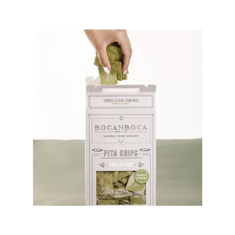 Chlorella Matcha 120 g Bocanboca 2