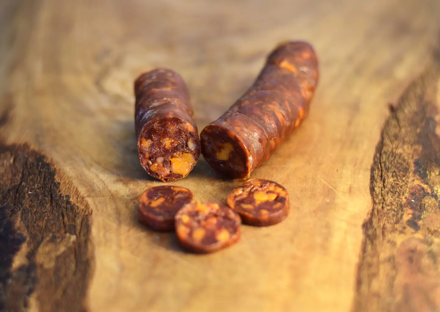 Chorizo Vela Dulce 130 g Charcutería Ibérica 2
