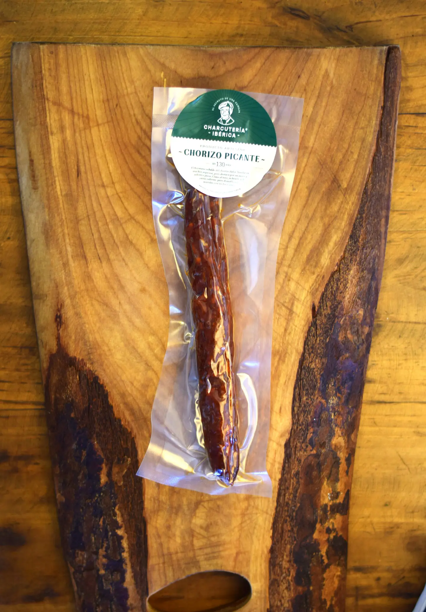 Chorizo Vela Picante 130 g Charcutería Ibérica 2