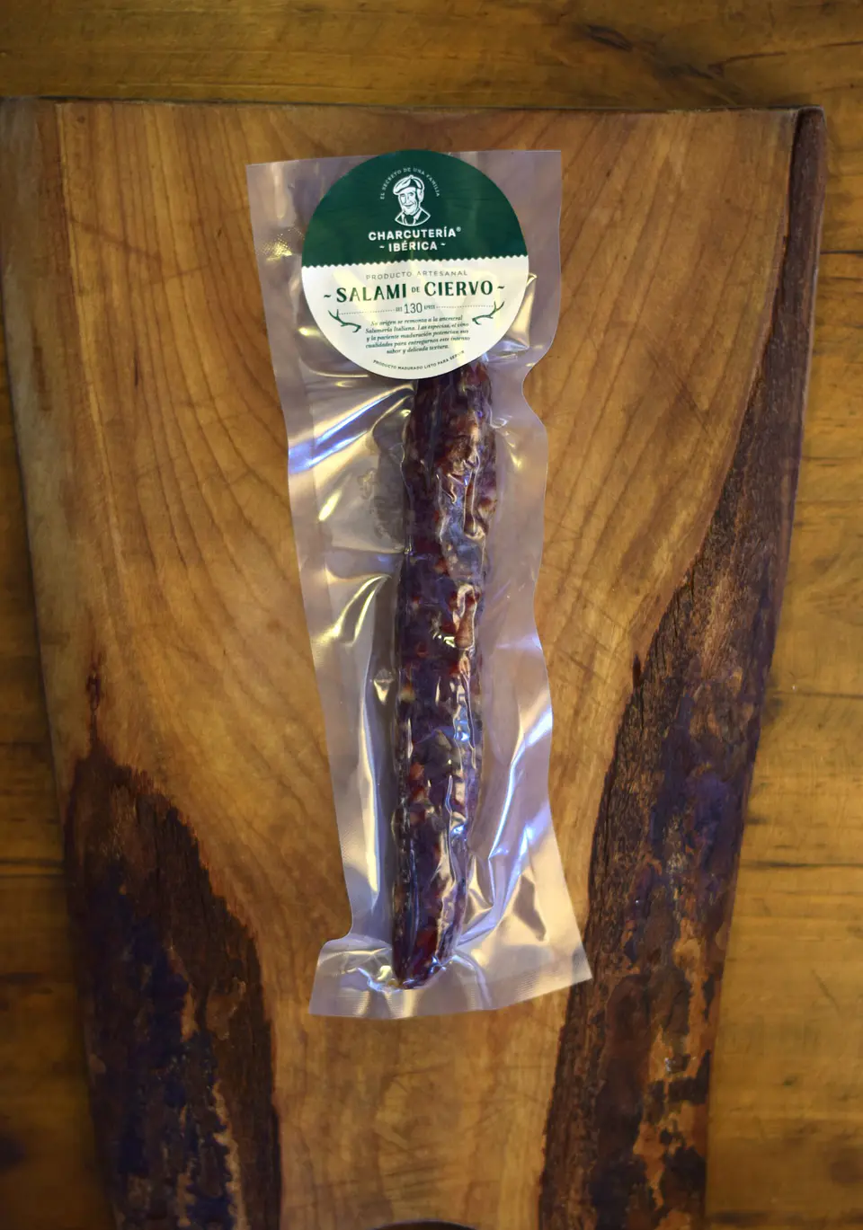 Salami de Ciervo Vela 130 g Charcutería Ibérica 2